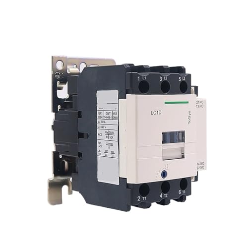 Contacteur tripolaire AC LC1D50A F7C 110V interrupteur moteur triphasé rail DIN - 3