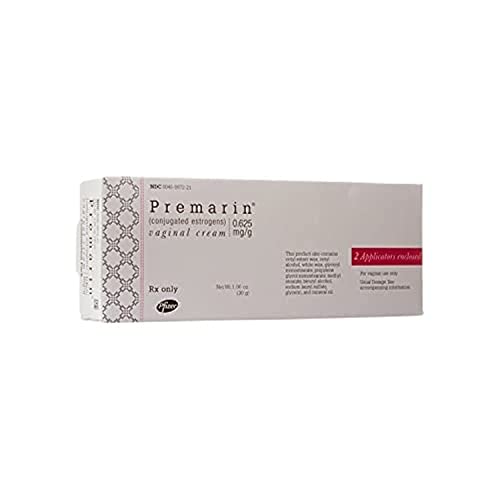Premarin Vaginal Cream 14g | Conjugated Estrogens 0.625mg Women's Natural Hormone | Soothes Vaginal Dryness, Relieves Painful Intercourse, Hormone Balance Aid for Pre and Post Menopause Symptoms