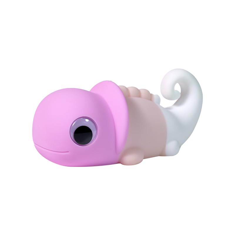 Veilleuse caméléon doudou spongieux et lampe LED tactile à intensité variable