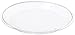 Cal-Mil 315-12-12 Turn N Serve Shallow Tray, 15" Diameter x 1" Height, Clear