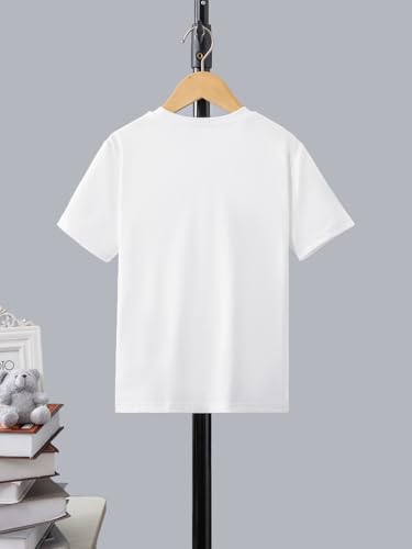 Verdusa Girl's Cute Cherry Shirt Short Sleeve Graphic Tees Crew Neck Going Out Tops2