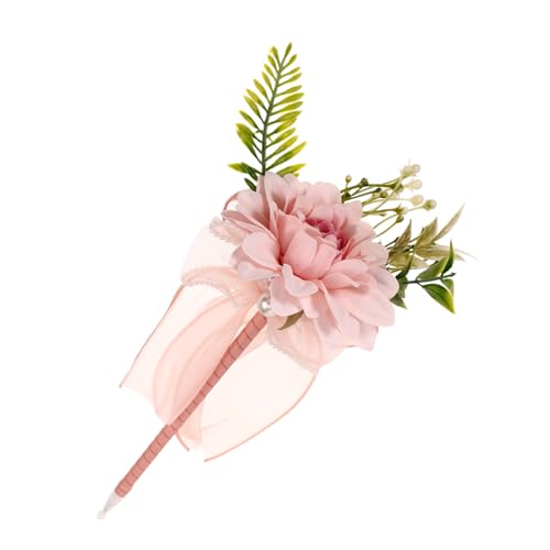 Penna a Sfera Bouquet Di Fiori Finti Con Manico Decorativo Per La Festa Della Mamma Scrittura e Design Idea Per Compleanno e Occasioni Speciali elegante lungo