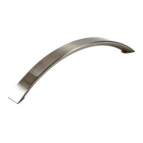 Best Promo 10 Pack: 5 Satin Nickel Flat Contemporary Arch Kitchen Cabinet Handle Pull by HardwareDirect Black Friday - 40% OFF 10 Pack: 5 Satin Nickel Flat Contemporary Arch Kitchen Cabinet Handle Pull by HardwareDirect