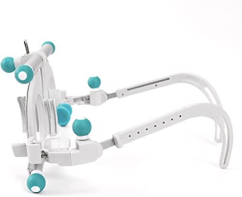 Montura de Prueba optométrica, Montura óptica Universal Ajustable con Almohadillas nasales de Silicona Suave y Patillas Ajustables para ópticos.