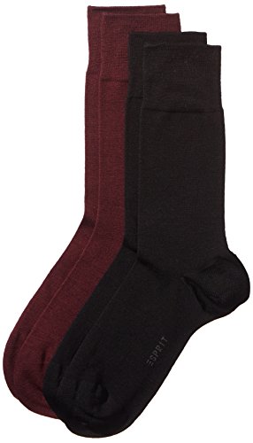 ESPRIT Basic Wool Doppelpack Calze Uomo