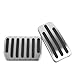 Fit For Tesla Model 3 Y Brake Pedals Rest Accelerator Car Pedal Rubber Pad Cover Aluminum Alloy Interior Parts(C)