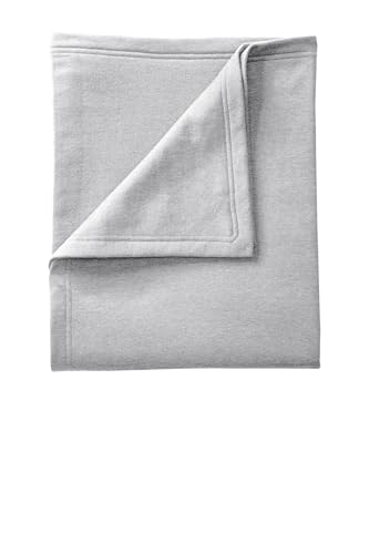 Port & Company Core Fleece Sweatshirt Blanket-BP78-Athletic Heather
