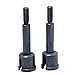 GzxLaY 【Pièces de Jouets télécommandes】 2 pièces 1/10 essieu de Roue de Voiture électrique 08064 Arbre de Roue en métal pour 1:10 94188 94170 Voitures RC - matériaux environnementalement sympathiques