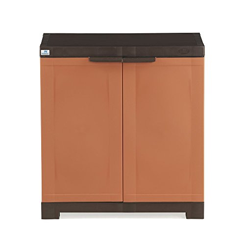 Nilkamal Freedom Mini 09 (FMSC09) Plastic Shoe Cabinet (Rust & We...