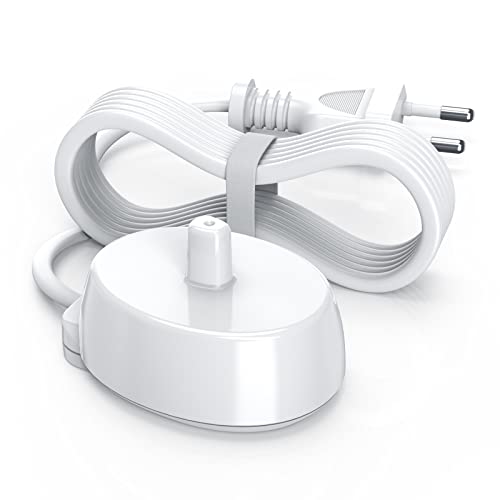 Chargeur Brosse à Dents Électrique pour Braun Oral-B 3757 Pro 2 Genius Smart Pro 600 1000 3000 4000 5000 7000 8900 9900 D16 D20 D29 D34 Trizone Vitality Série, étanche Chargeur de Voyage pour Oral B