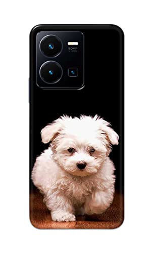 Image of PRINTFIDAA� Printed Hard Back Cover Case for Vivo Y22 Back Cover (Puppy Dog) -2808