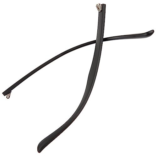 Hoement 1 ペア アクセサリー キット 金属製の アーム 金属製のサングラスの腕 交換用 のテンプルチップ サングラスイヤーソックス サングラスアーム交換 ゴム製イヤー