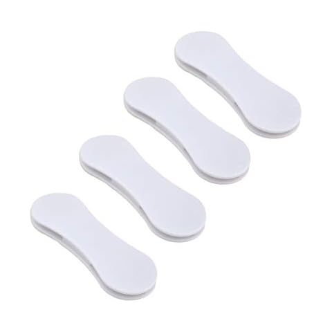 Retzjorv Vpang 4 Pcs Self-Stick Instant Cabinet Drawer Mini Handle Helper Auxiliary Kitchen Cabinet Door Window Handle Sticker Convenient Opening Stick-on Handles Cover