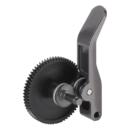 EFUTURETIME Engranaje extrusor para impresoras 3D Bambulab A1/A1 Mini de acero endurecido, eje integrado, rendimiento duradero y vida útil más larga, negro