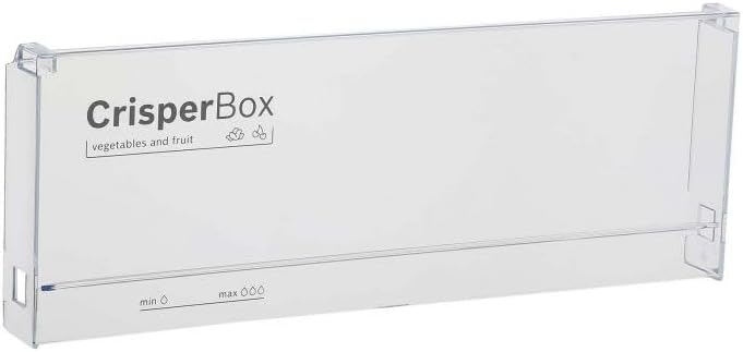 MasterpartFridge Freezer Salad Drawer Crisper Box Front Cover Panel Handle Compatible With Bosch KGV36 Fridge Freezers