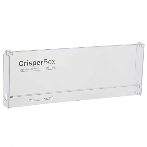 Masterpart Cajón de ensalada para frigorífico, congelador, cajón, caja para crujientes, cubierta frontal, mango compatible con frigoríficos Bosch KGV36