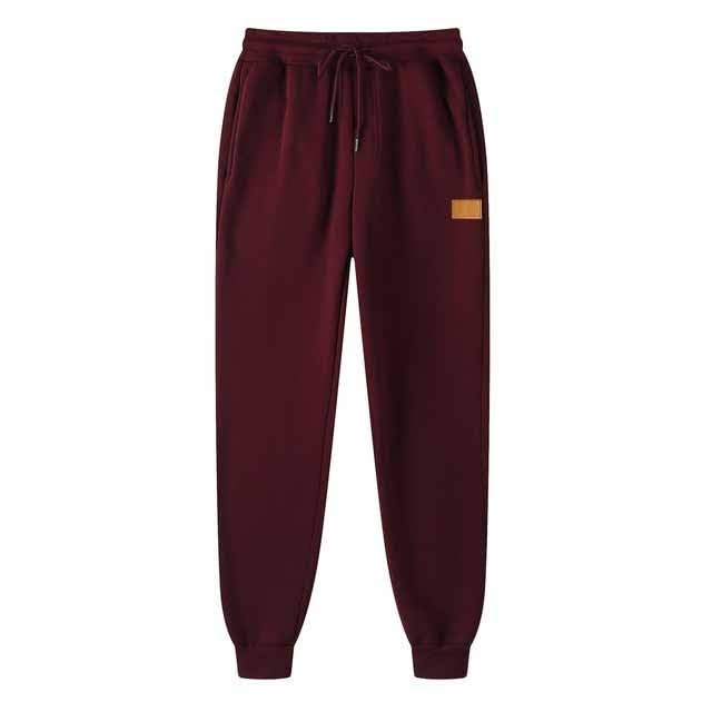 Mens Sweatpants Joggers Drawstring Elastic Waist Sweat Pants Tapered Track Pants Gym Run Workout Lounge Pants