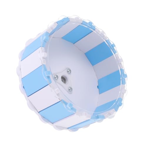 TOBBOMEY Hamster Exercise Wheel Chinchilla Running Wheel Silent Design Large 21cm Diameter Pet Toy for Hamsters