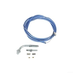 Gettimore EN04M3615WXL0M06WI2PVQ6SJ 220cm Motorrad-Gaszug Blau