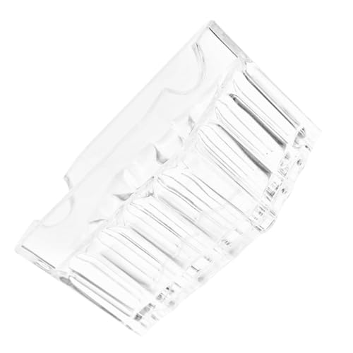 SOLUSTRE Sugar Bag Seat Tea Bag Holder Organizer Elegant Acrylic Storage Box for Home Office