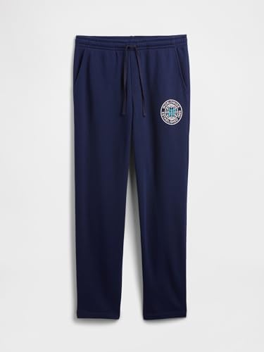 Image of Gap Men Printed Standard Fit Ankle Length Trackpants