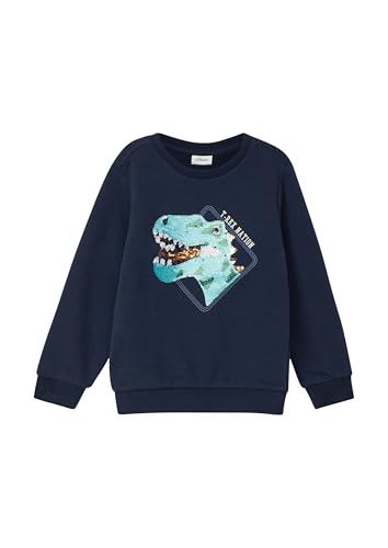 s.Oliver Sweatshirt mit Wendepailletten mit kuscheliger Innenseite