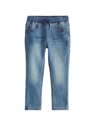 NEXT Garçon Jean Stretch Standard à Taille élastique Bleu Moyen Vintage 5 Ans