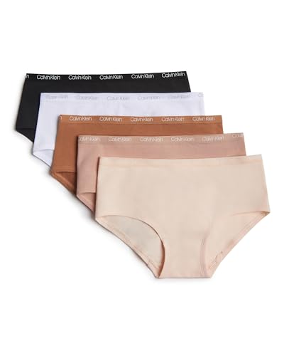 Calvin Klein Girls' Hipster Underwear Five Pack