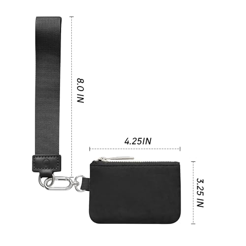 Mum's memory Mini Zip Around Wristlet Wallet for Women Dual Pouch Wristlet Portable keychain wallet Coin Purse Mini Women Coin Pocket3