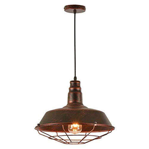 Lustre rétro vintage style pot industriel pour illuminer votre table de restaurant