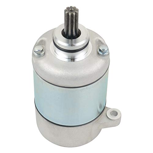 Starter Motor Fits for Honda ATV TRX250 Recon 97-01 TRX250EX Sportrax 01-08 TRX250TE Fourtrax Recon ES, TRX250TM Foutrax Recon 02-07 TRX250X 09-2016, Replaces 31200-HM8-003 31200-HM8-A4