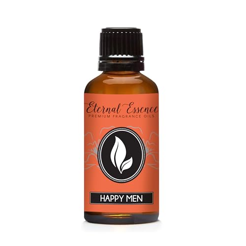 Image of Eternal Essence Oils Happy Men 30ml Premium Fragrance Oil - for Candle, Soap Making, Aromatherapy, Diffusers, Home Care, & Humidifiers