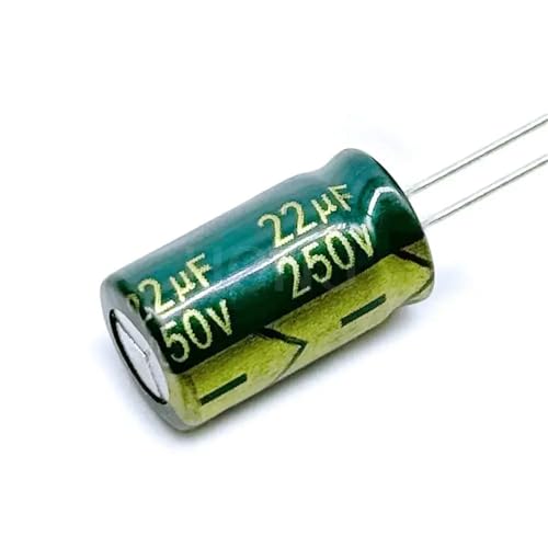 Condensateur électrolytique 250v 22UF contre les pannes d'alimentation