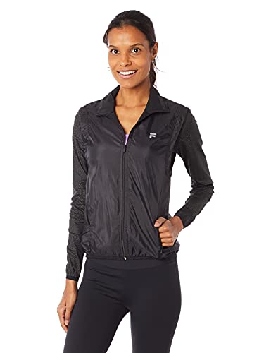 Jaqueta Skin, FILA, Feminino, Preto/Preto, M