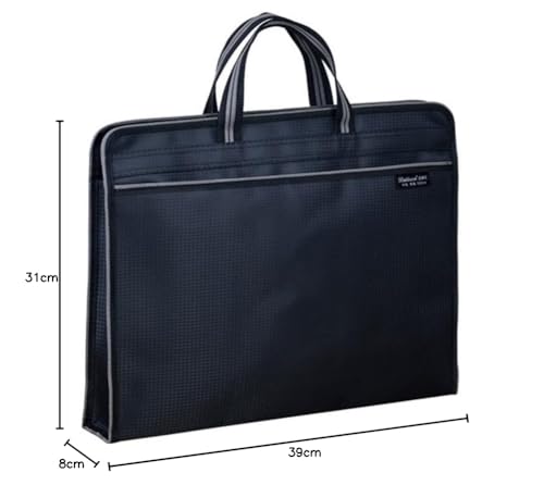 Bolsa de documentos de tela Oxford para oficina y reuniones 3