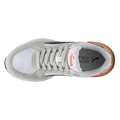 PUMA Kids Boys Graviton Lace Up Sneakers Shoes Casual - White4