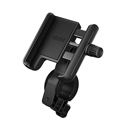 Segway Ninebot Phone Mount, Adjustable Electric Scooter eMoped Bicycle Handlebar Phone Holder, Fits Any 4-6.5 inches Cellphone, Compatible with MAX G3, MAX G2, F Series, E Series