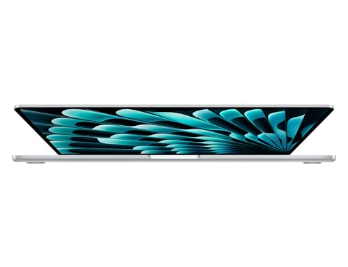 Image of 2023 Apple MacBook Air with Apple M2 Chip with 8-Core CPU /10-Core GPU (15-inch, 16GB RAM, 1TB SSD Storage) (QWERTY English) Silver (Renewed)