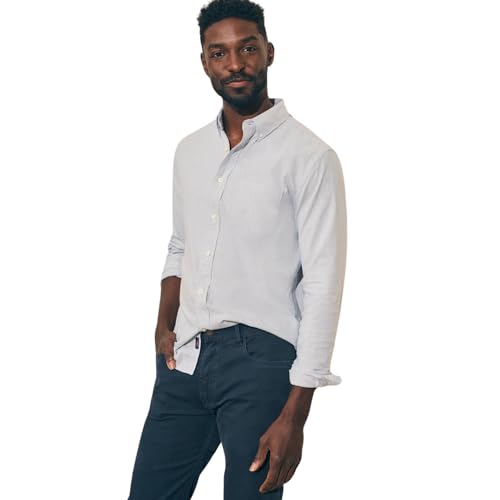 Faherty Men's Stretch Oxford Shirt