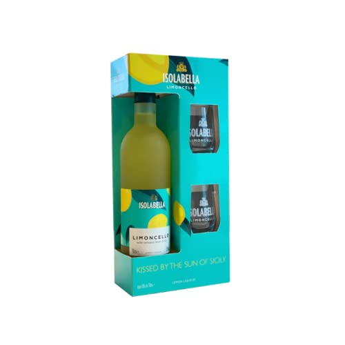 Isolabella Limoncello + 2 Gläser 0,7L (30% Vol.)