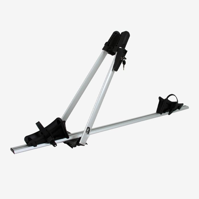 Suporte De Bicicleta Transbike Kiussi Modelo Sanremo Antifurto (Prata)