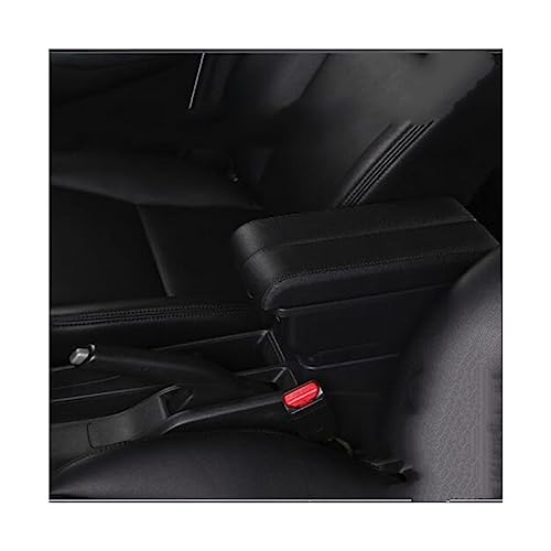 に適合する スズキに適合する スイフト 2005-2020 車のアームレストボックス車のセンターコンソール修正アクセサリー USB(C black black line)