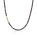 Produktbild COAI Geschenkideen Herren Heishi Halskette Bohemian Stammes Kette aus Indischem Achat Rotem Jaspis Australischer Jade