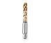 GUHRING 9039220317500 Spiral Flute Tap, Mod Bottom, 1-1/4"X7 Size, 4 Flute, Cobalt, TiN Coating