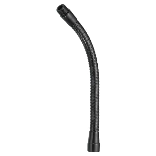 PATIKAL Collo D'Oca Per Microfono Da 15mm, Filettatura 5/8-27, Tubo Flessibile In Acciaio, Lunghezza 380mm, Per Supporti E Fai Da Te