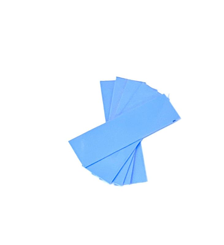 AR 5 Pack Thermal pad (Size- 20x67x1.5mm) with 9.0 Wmk thermal Conductivity, Soft Safe Simple to Apply for SSD CPU GPU Chipset Cooling Blue-image-20
