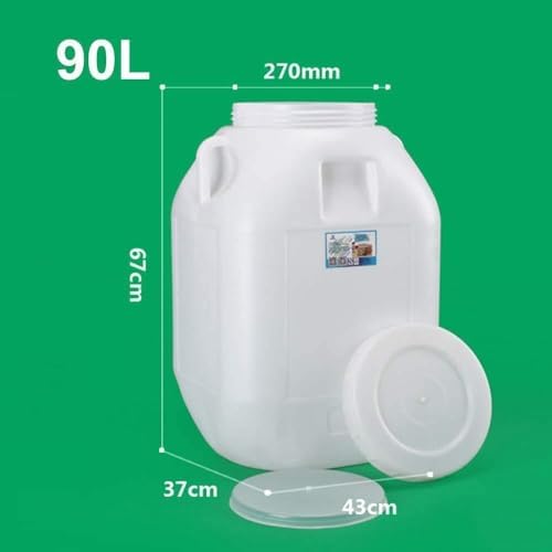 Food-Grade Fermentation Barrels,Honey Storage Barrels, Sealed Wine-Making Barrels with Lids, Thick Food-Grade Water Storage Containers, Fermentation Barrels, Wine Barrels