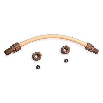 Pulsafeeder NC90XX6HPA-XX Replacement Tube Assembly, Metering, Includes Nut, Sleeve, Tube Assembly with 8 1/16 In Tube, Clamps & Fittings