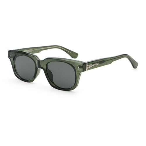 Gafas de sol polarizadas con montura cuadrada y elegante para hombre y mujer, ideales para viajes al aire libre, fotografía callejera, conducción y protección UV. Modelo C5. Dimensiones: 148 x 151