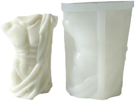 Amazon.com: 2 Pcs 3D Body Shape Silicone Mold, Naked Women Men Body